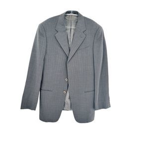 Armani Collezioni Elegant Gray Jacket